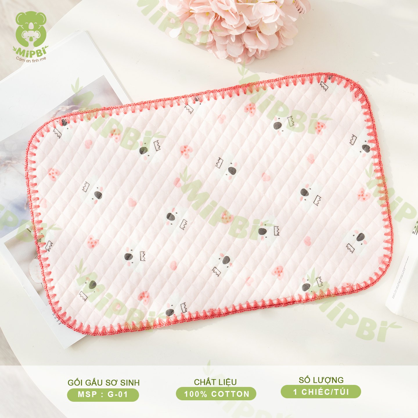 Gối Gấu Sơ Sinh