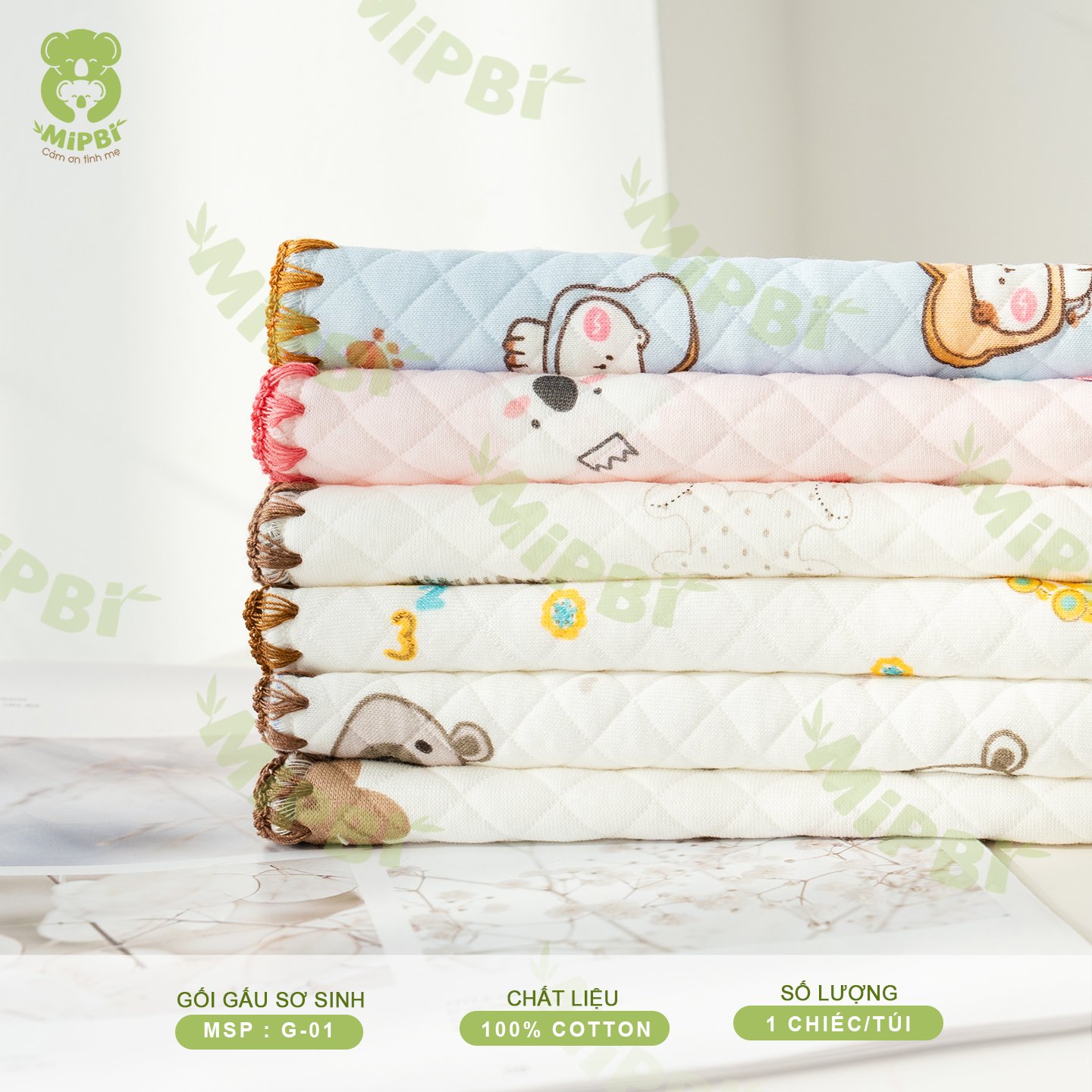 Gối Gấu Sơ Sinh