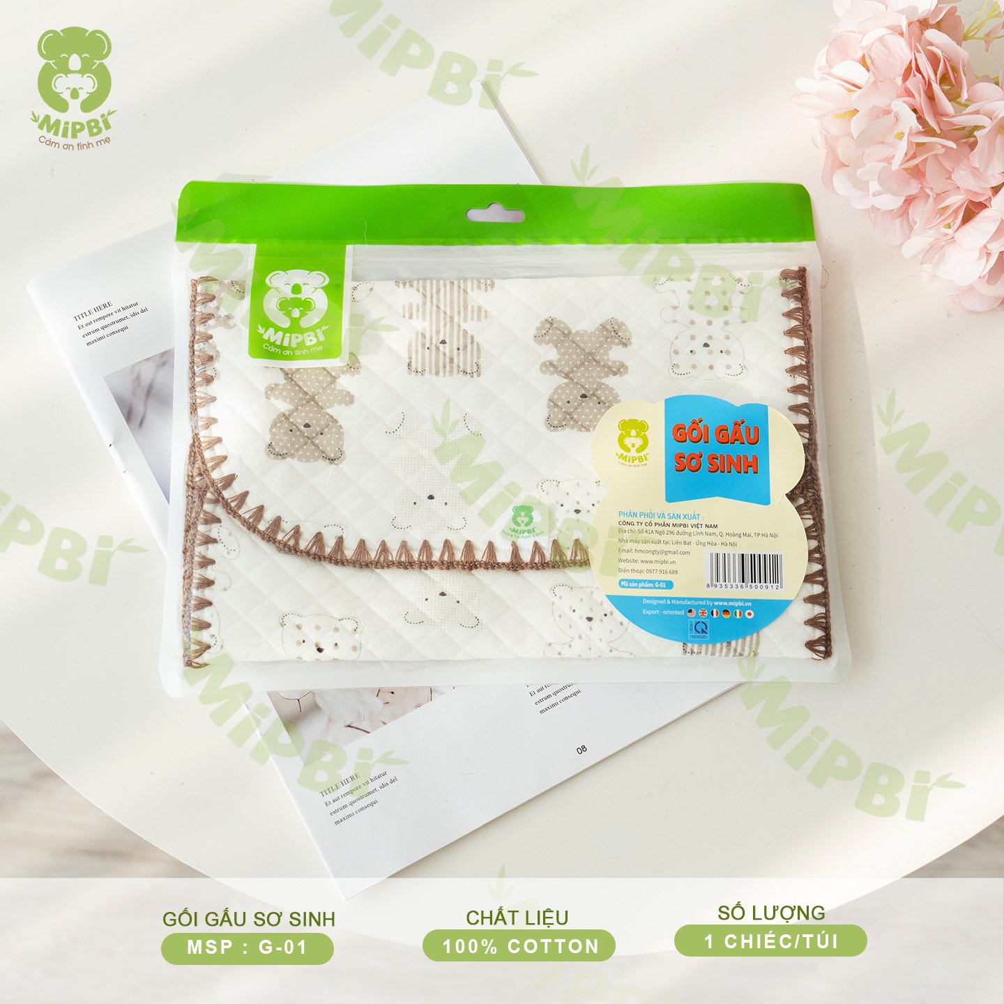 Gối Gấu Sơ Sinh