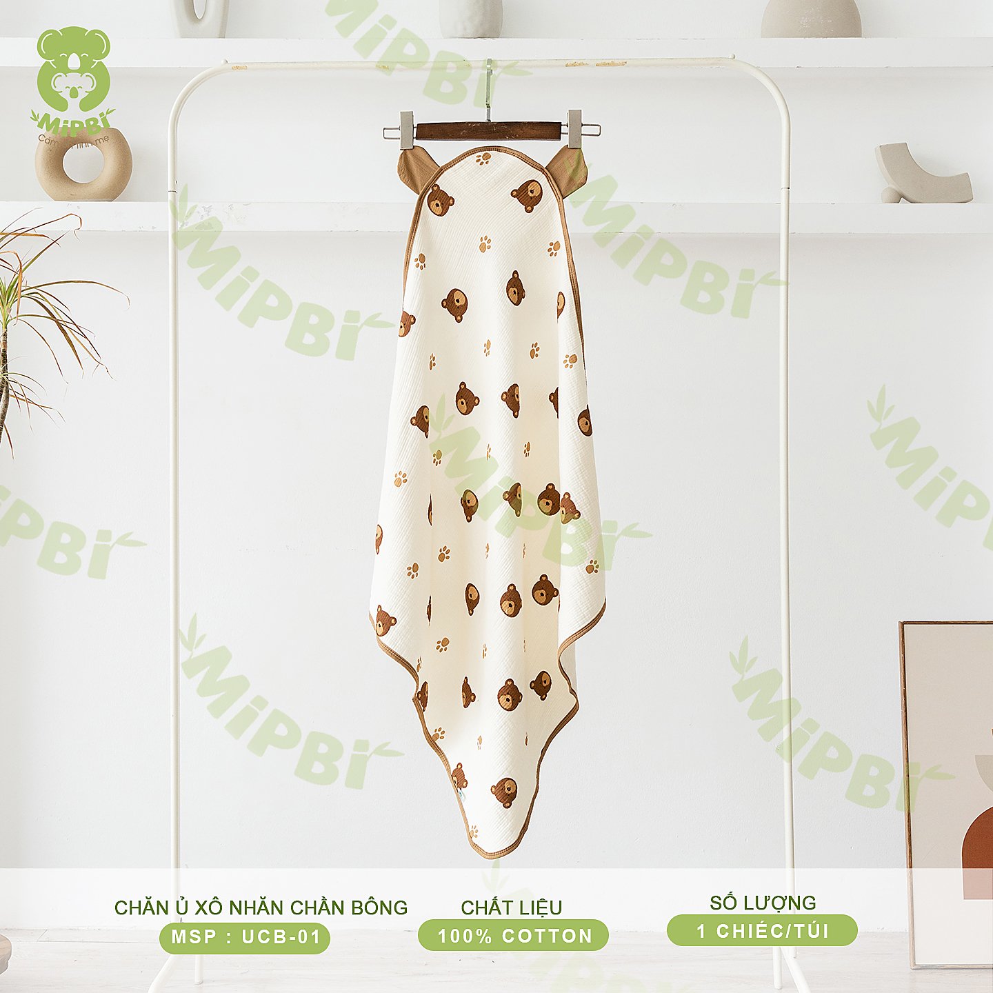 Chăn Ủ Xô Nhăn Chần Bông