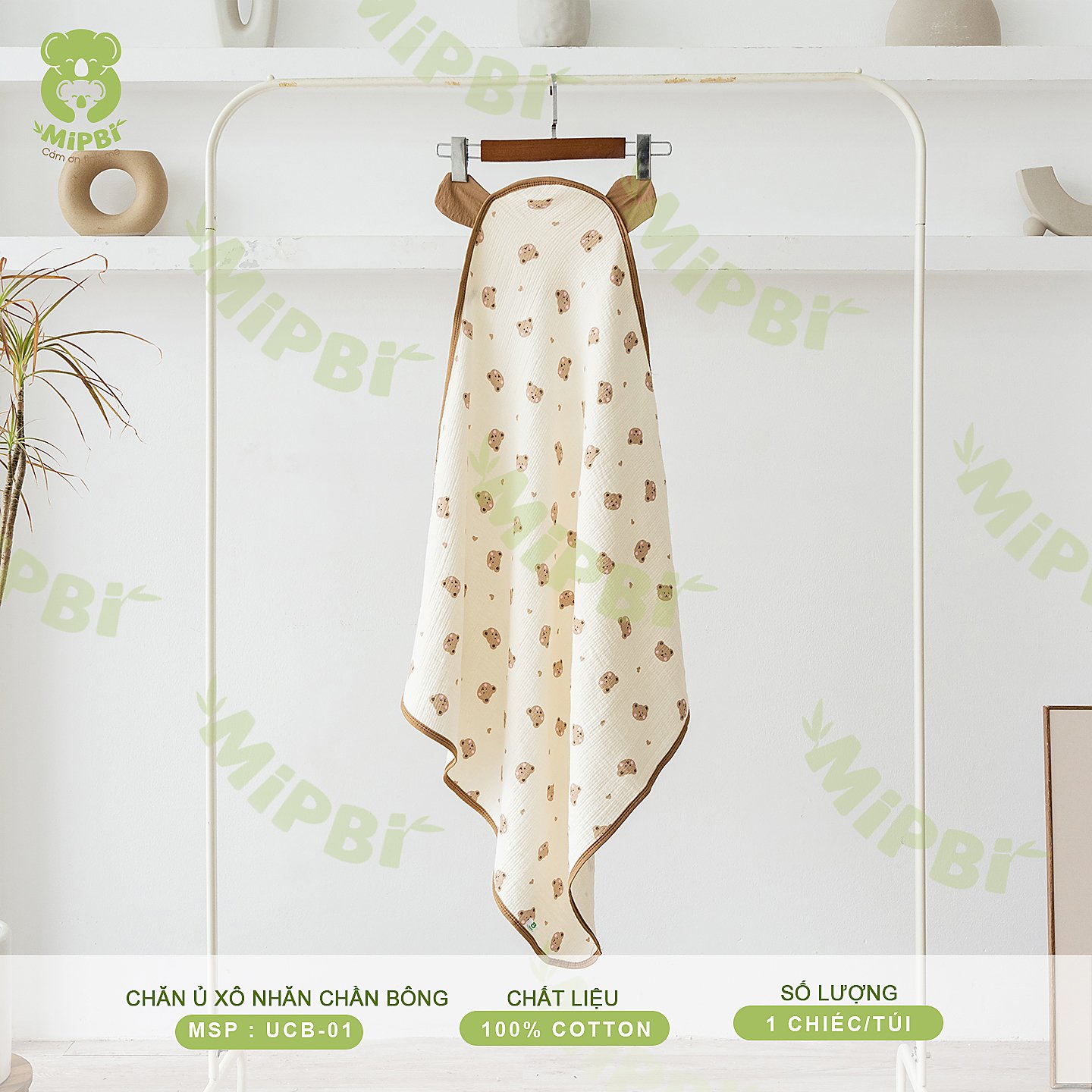 Chăn Ủ Xô Nhăn Chần Bông