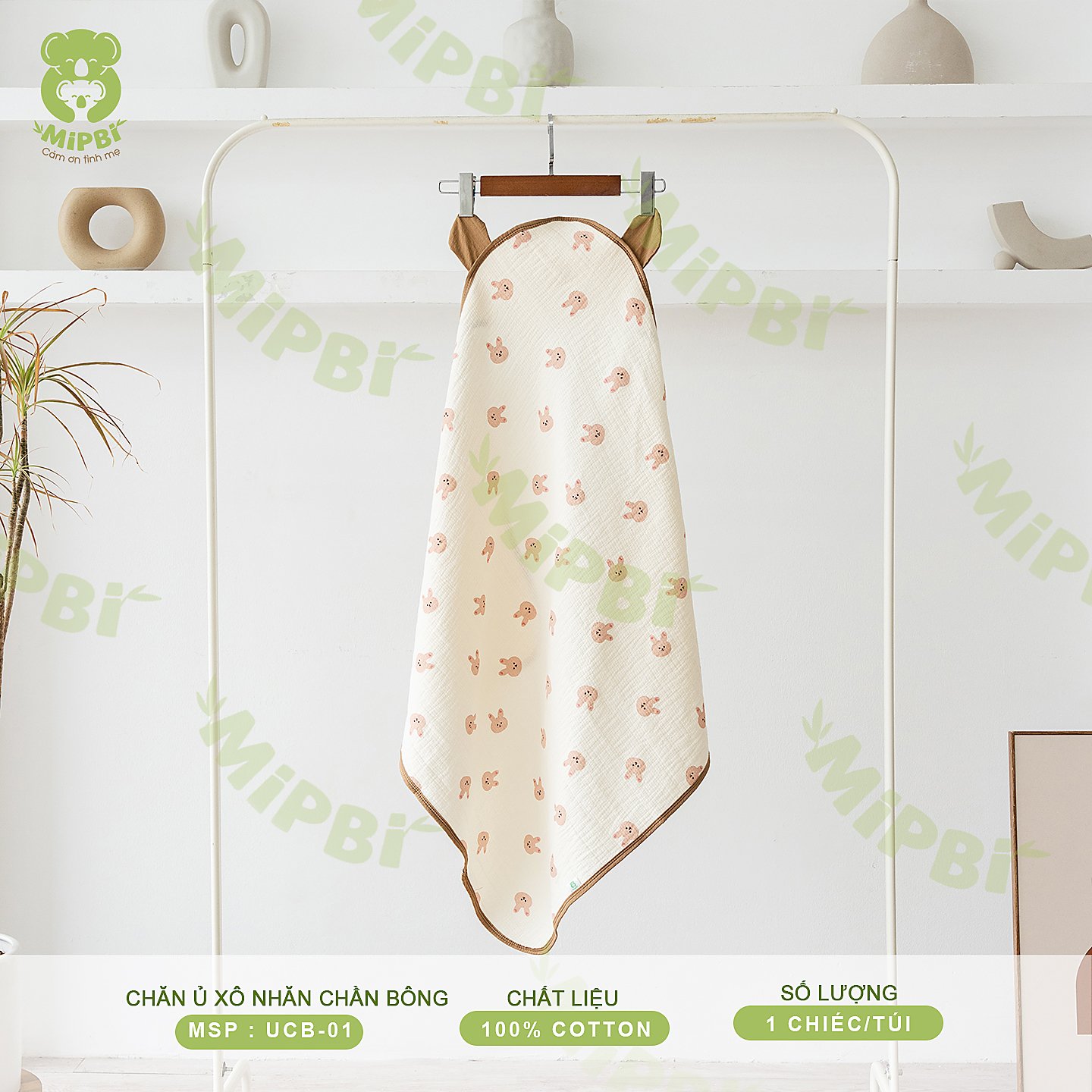 Chăn Ủ Xô Nhăn Chần Bông