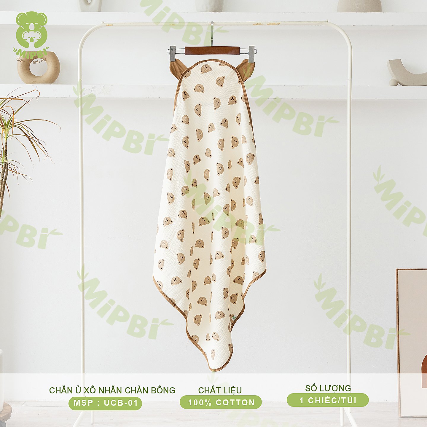 Chăn Ủ Xô Nhăn Chần Bông