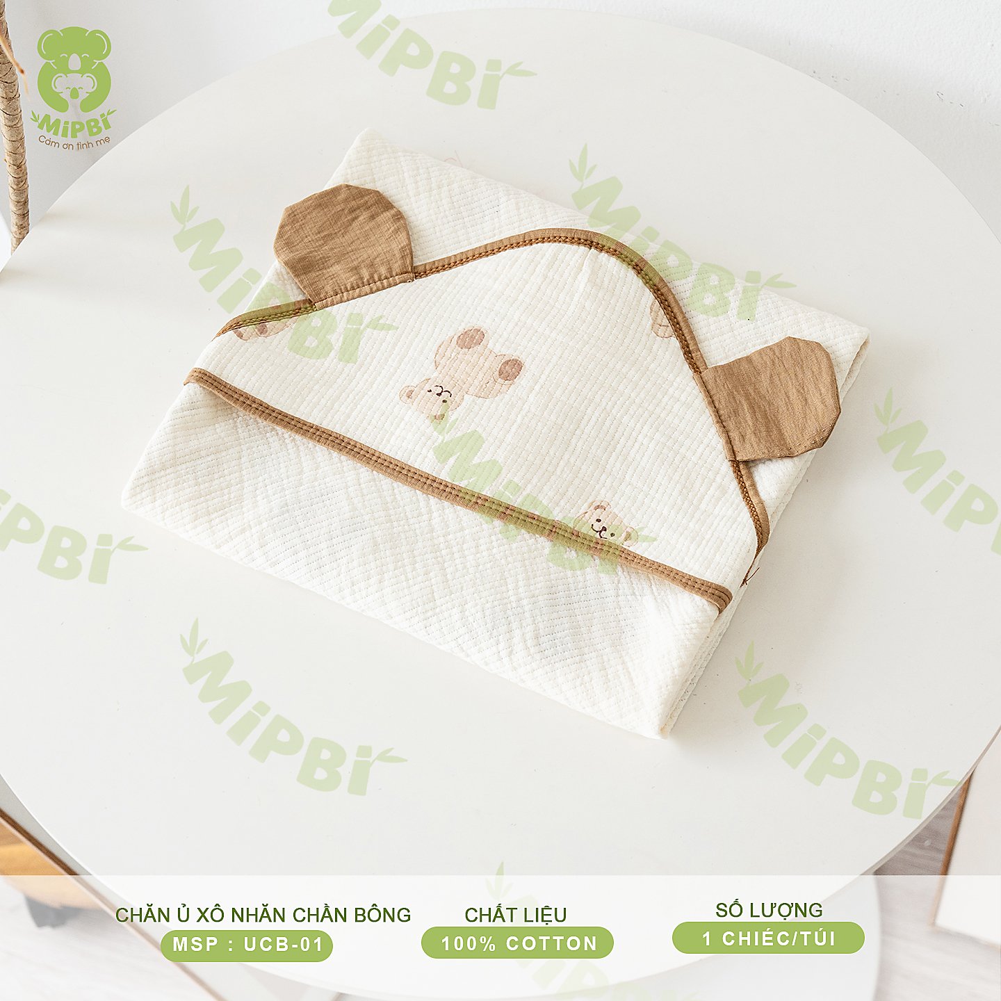 Chăn Ủ Xô Nhăn Chần Bông
