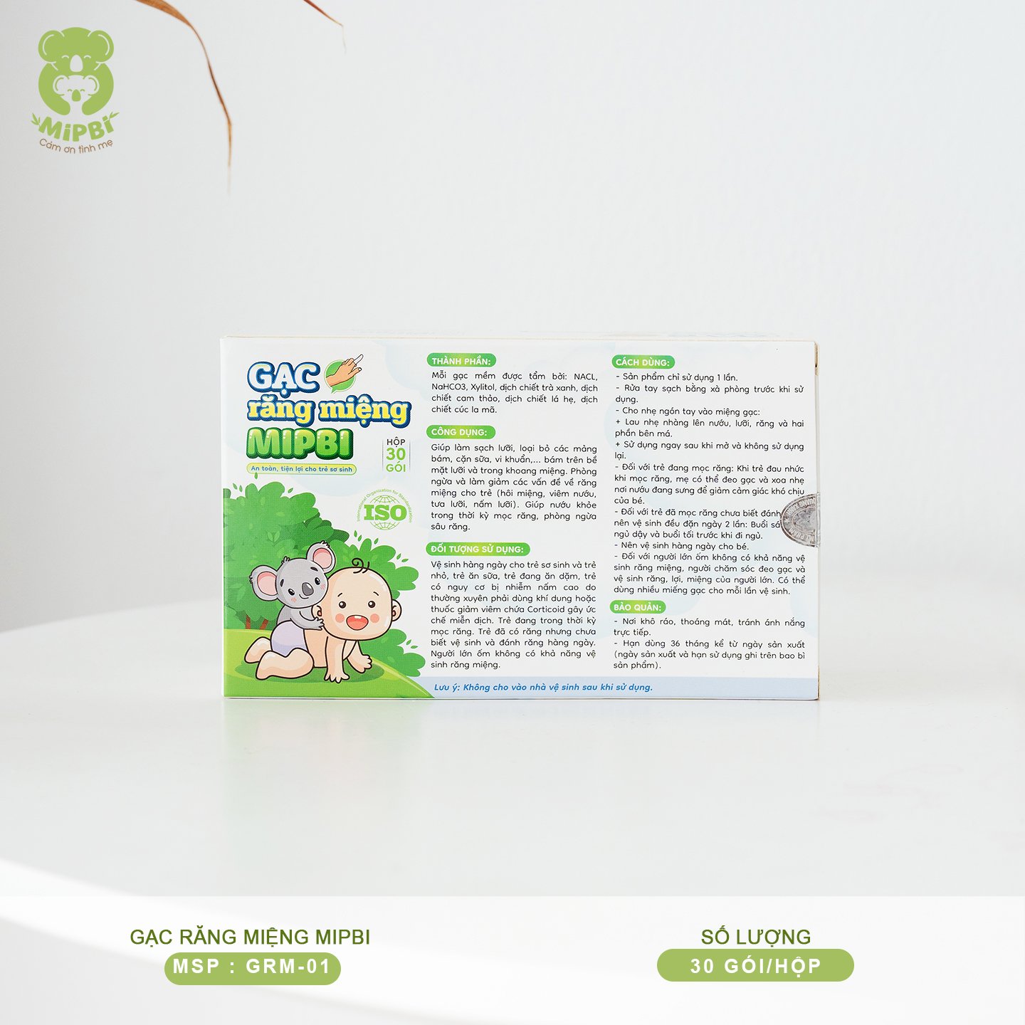 Gạc Răng Miệng Mipbi