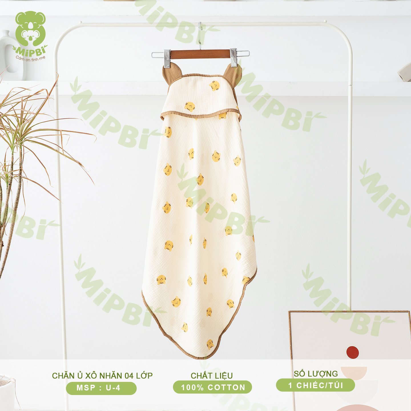 Chăn Ủ Xô Nhăn 04 Lớp