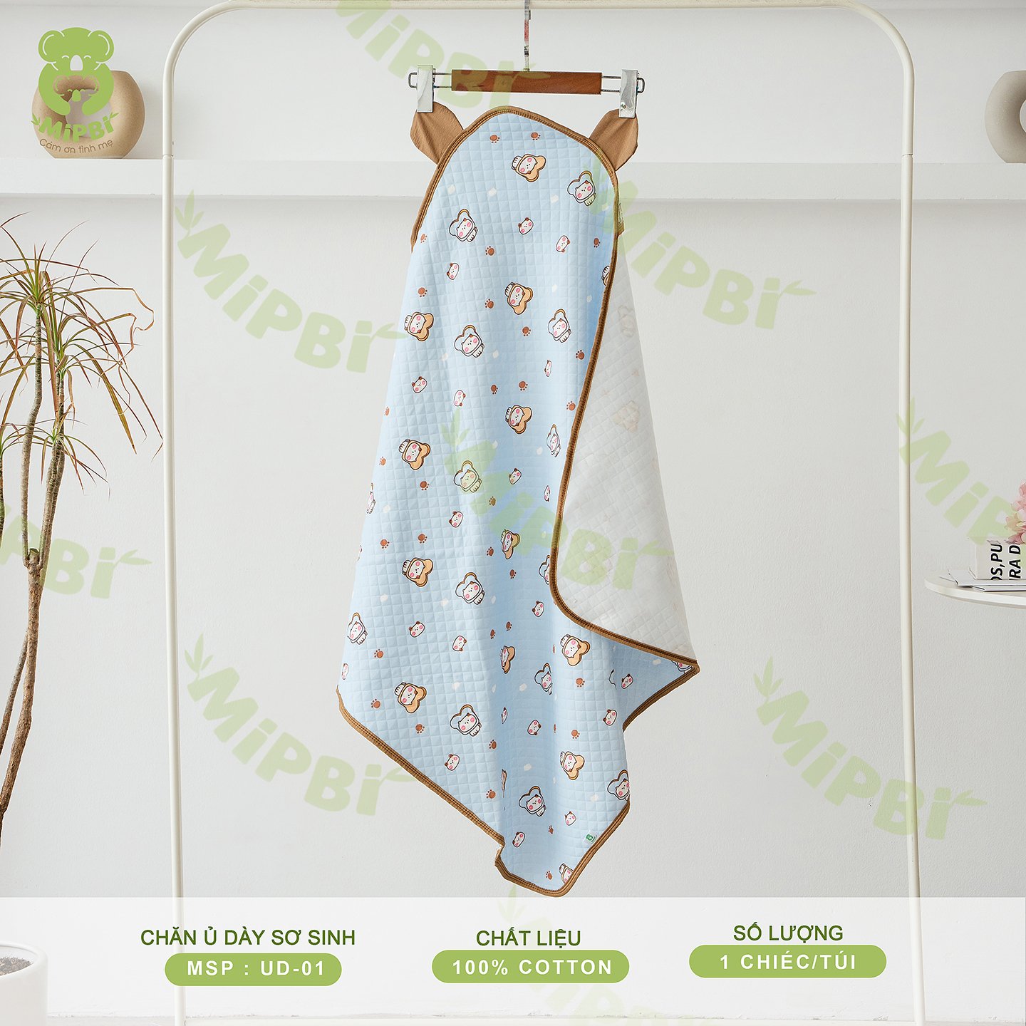 Chăn Ủ Dày Sơ Sinh