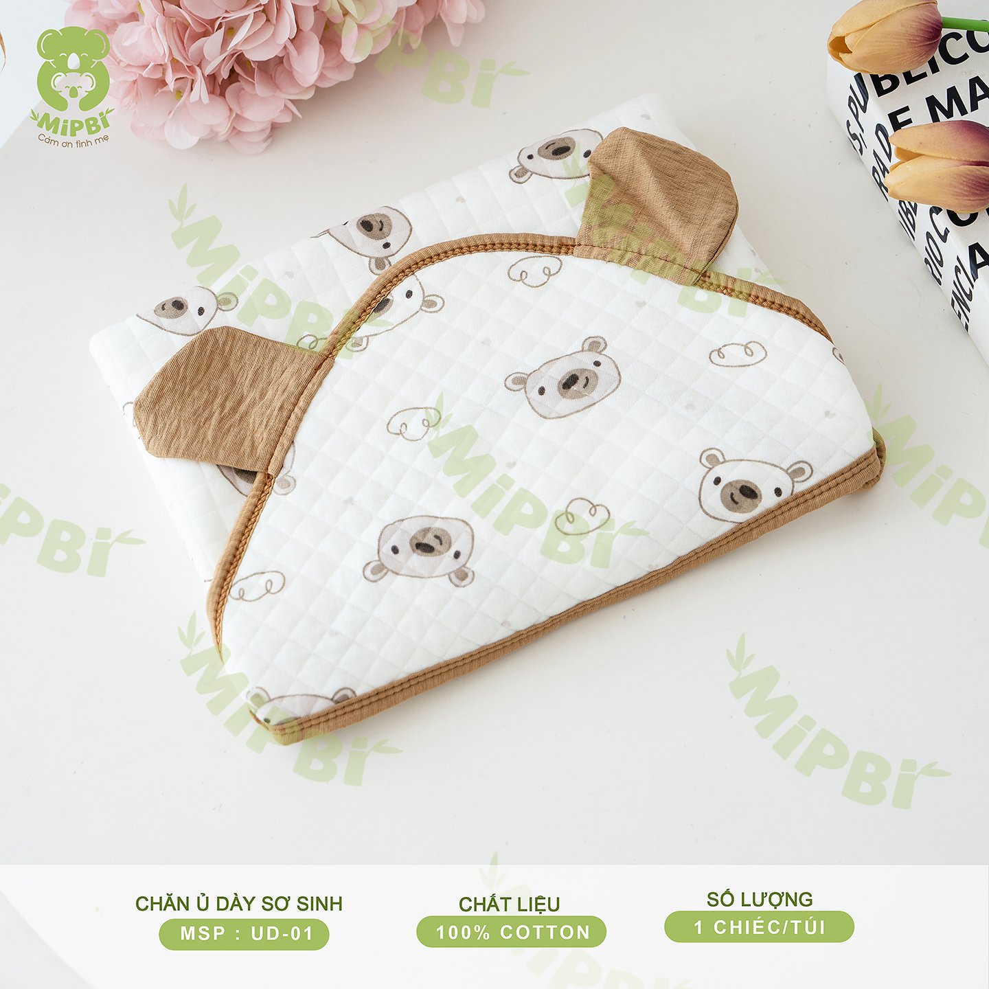 Chăn Ủ Dày Sơ Sinh