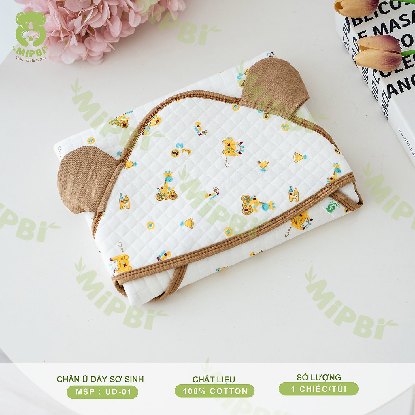 Chăn Ủ Dày Sơ Sinh