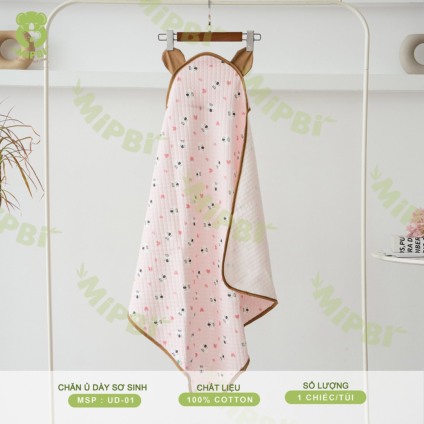 Chăn Ủ Dày Sơ Sinh