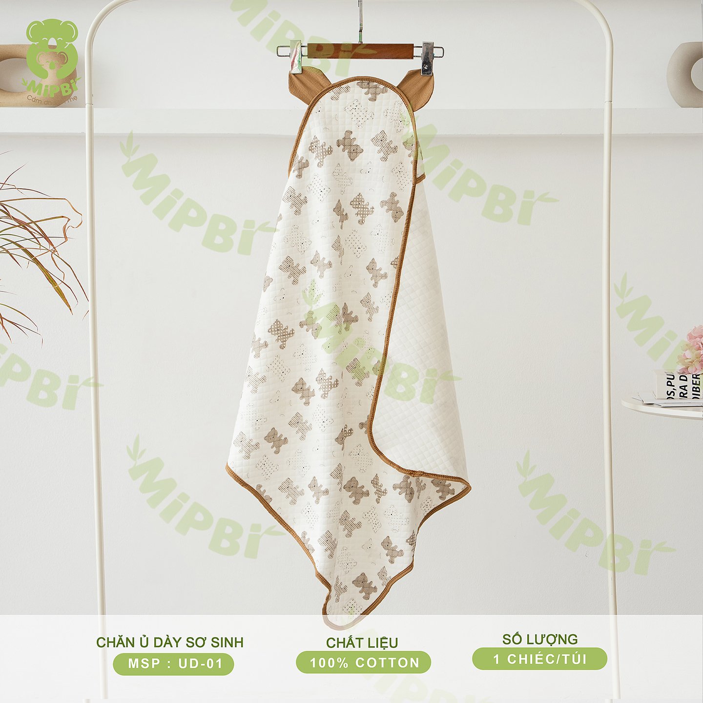 Chăn Ủ Dày Sơ Sinh