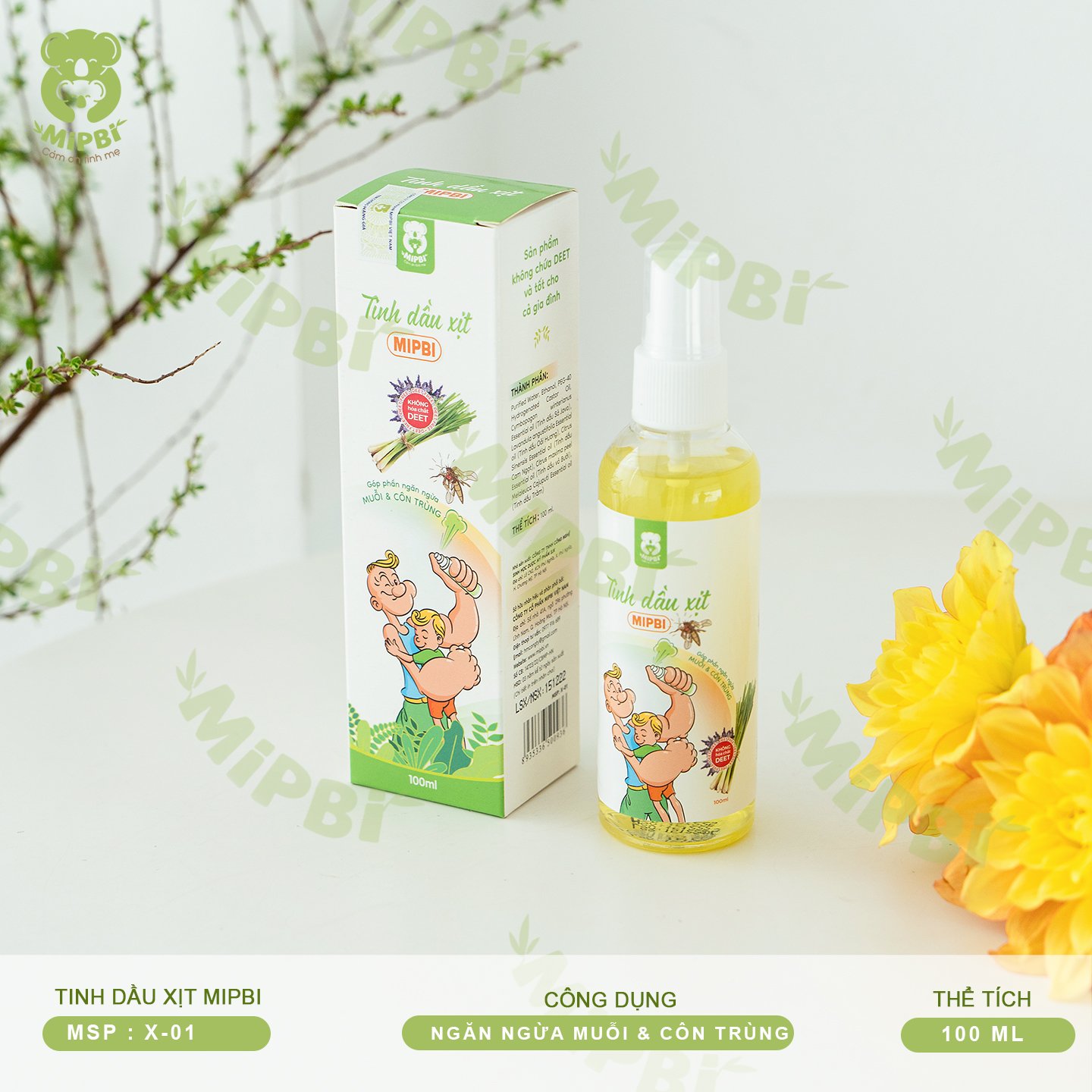 Tinh Dầu Xịt MIPBI