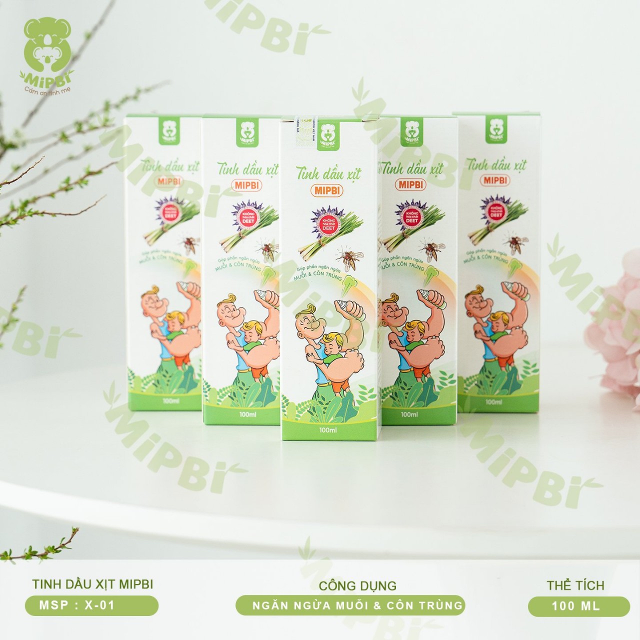 Tinh Dầu Xịt MIPBI