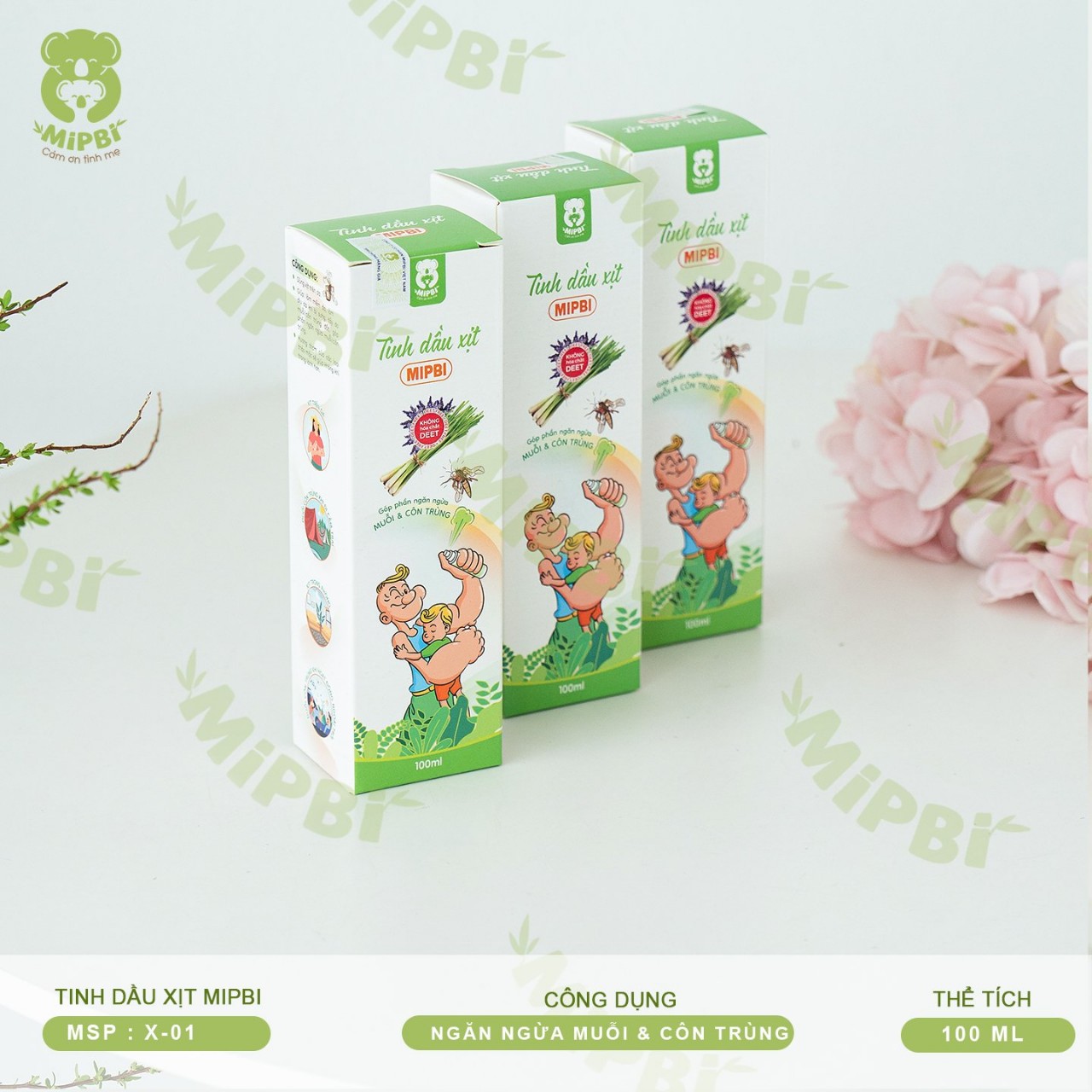 Tinh Dầu Xịt MIPBI