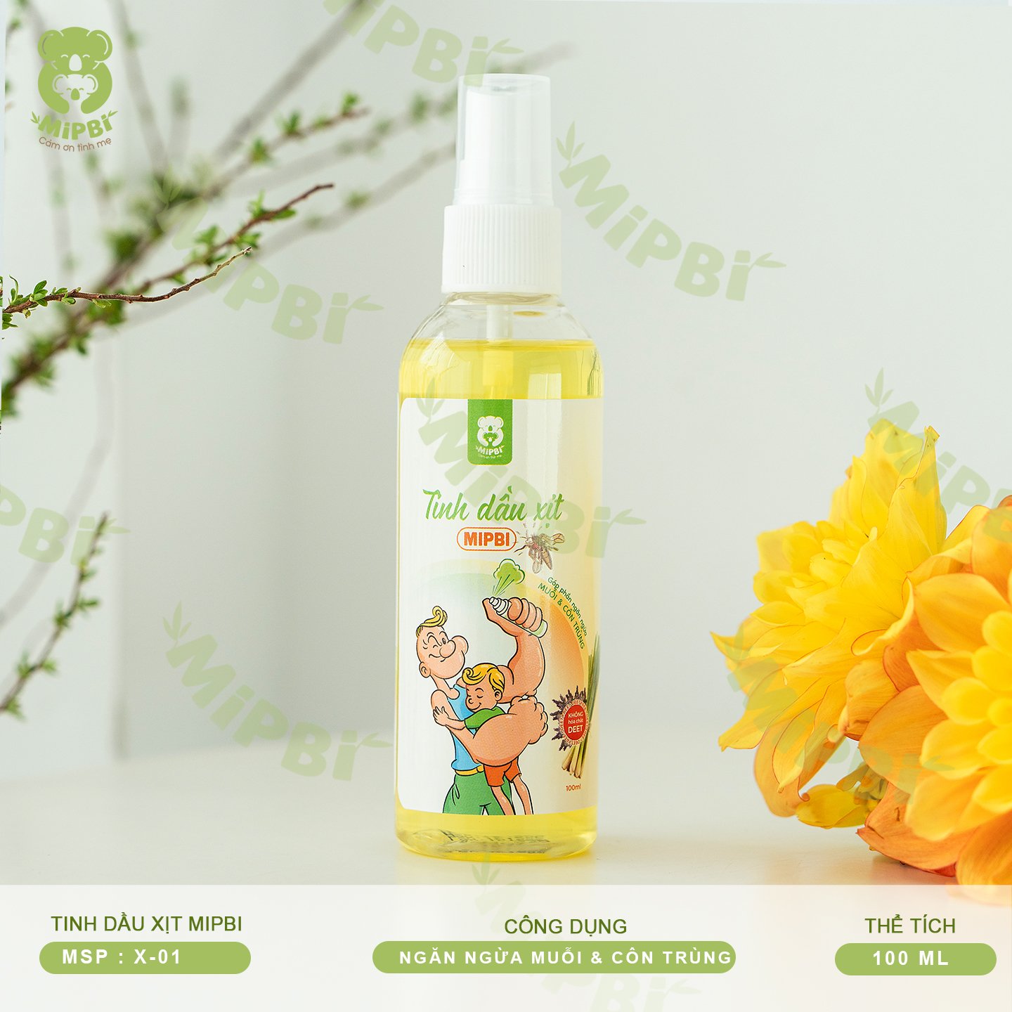 Tinh Dầu Xịt MIPBI