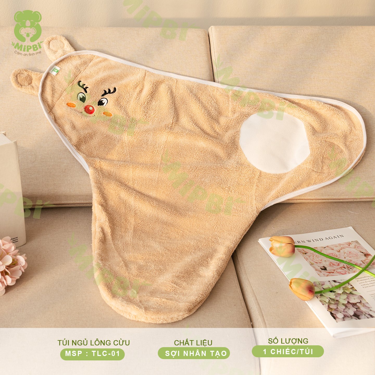 Túi Ngủ Lông Cừu