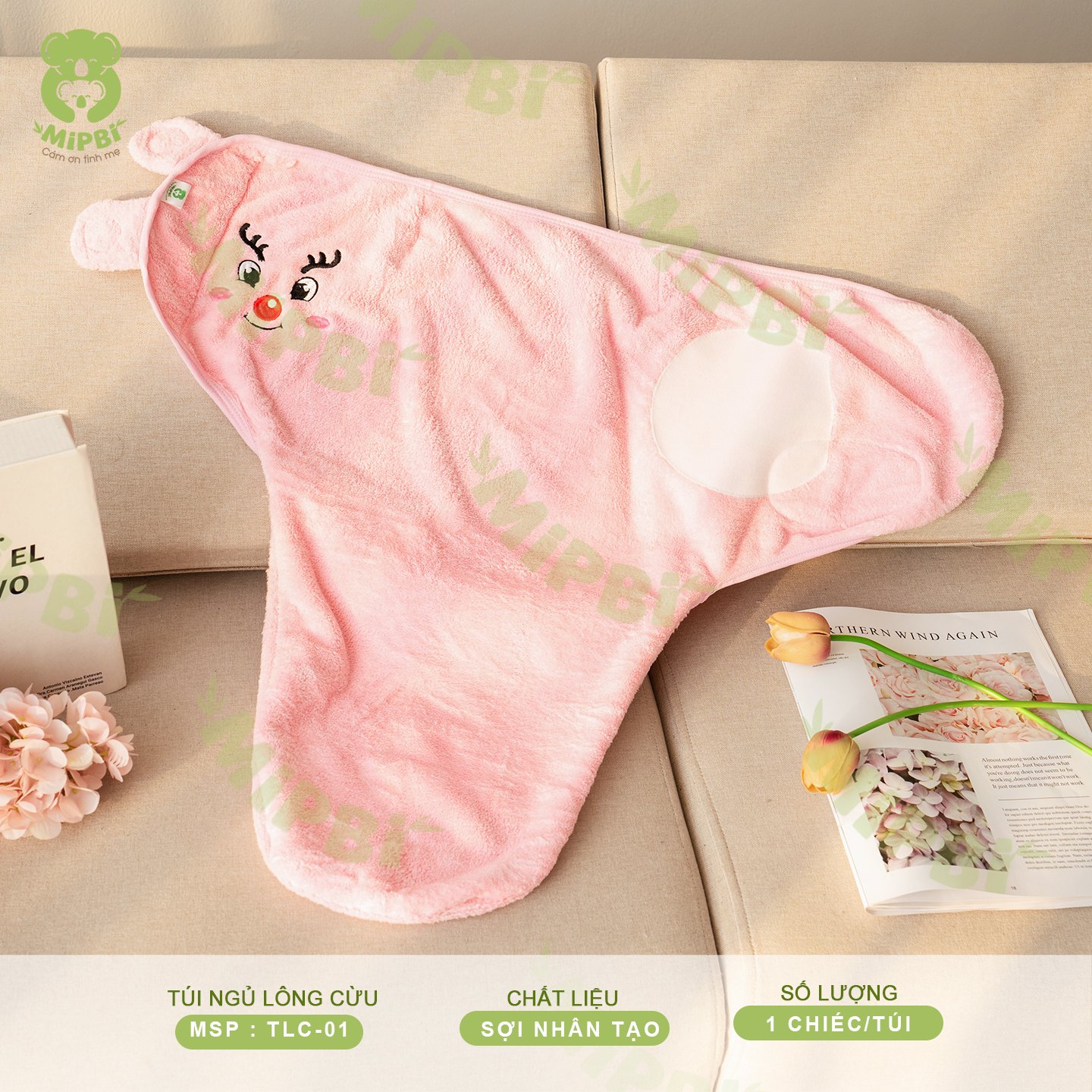 Túi Ngủ Lông Cừu