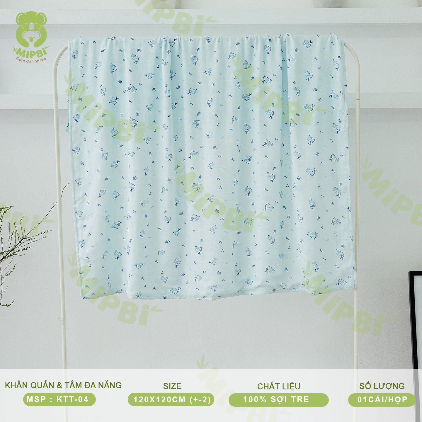 Khăn Quấn & Tắm Đa Năng