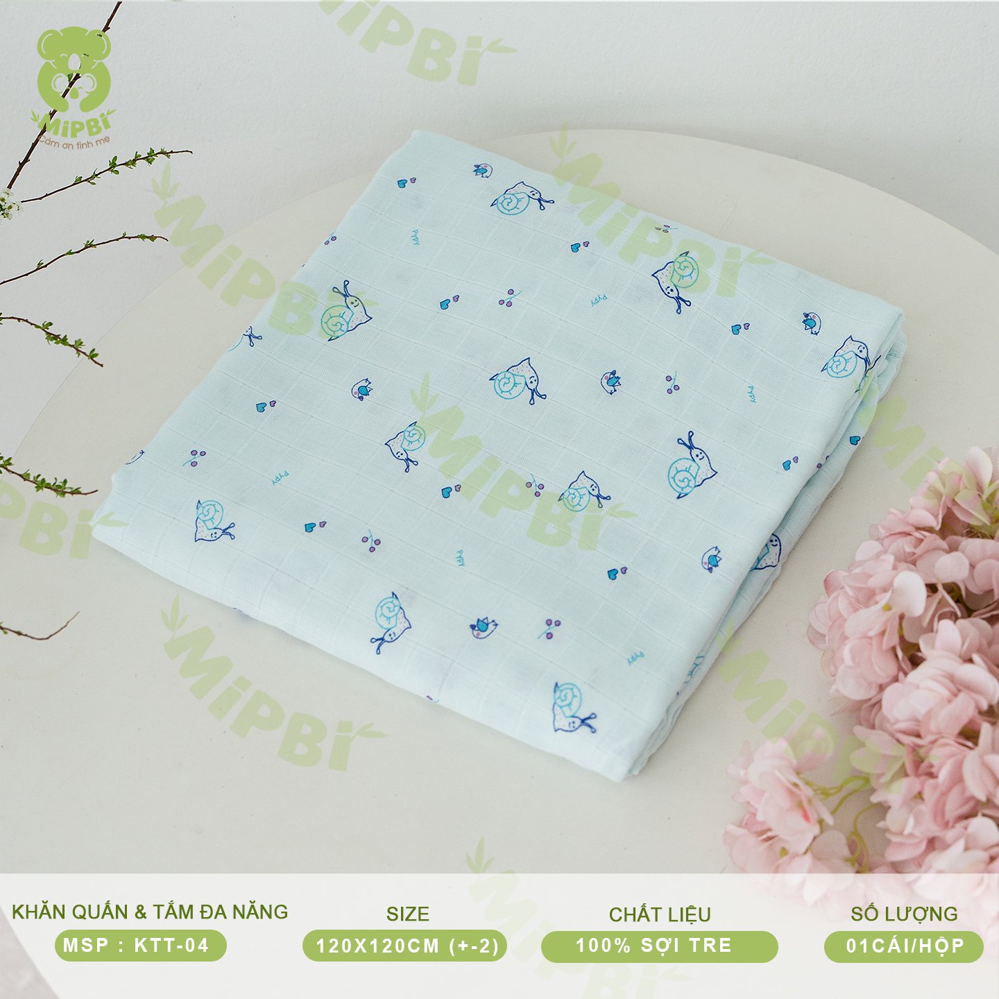 Khăn Quấn & Tắm Đa Năng