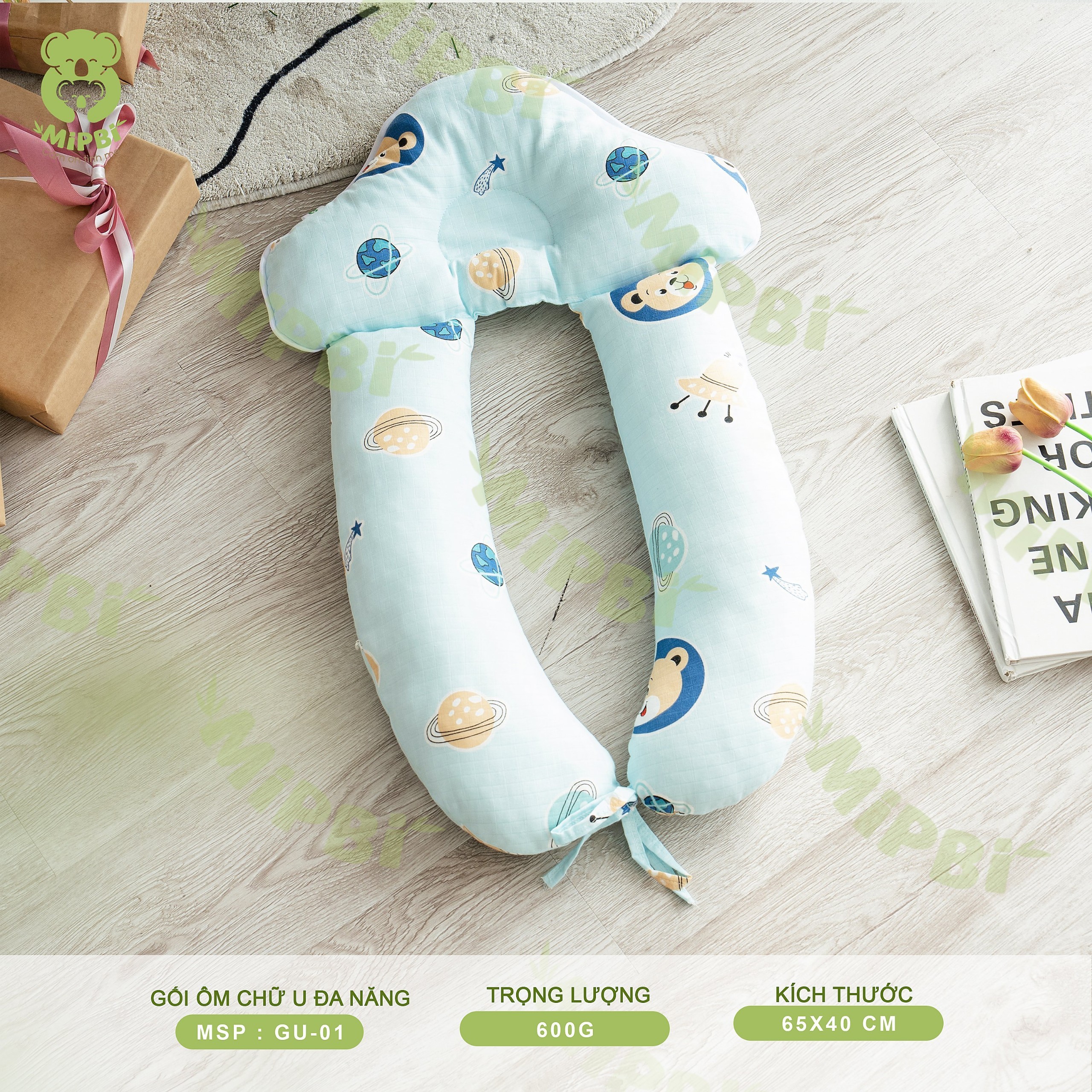 Gối ôm Chữ U Đa Năng