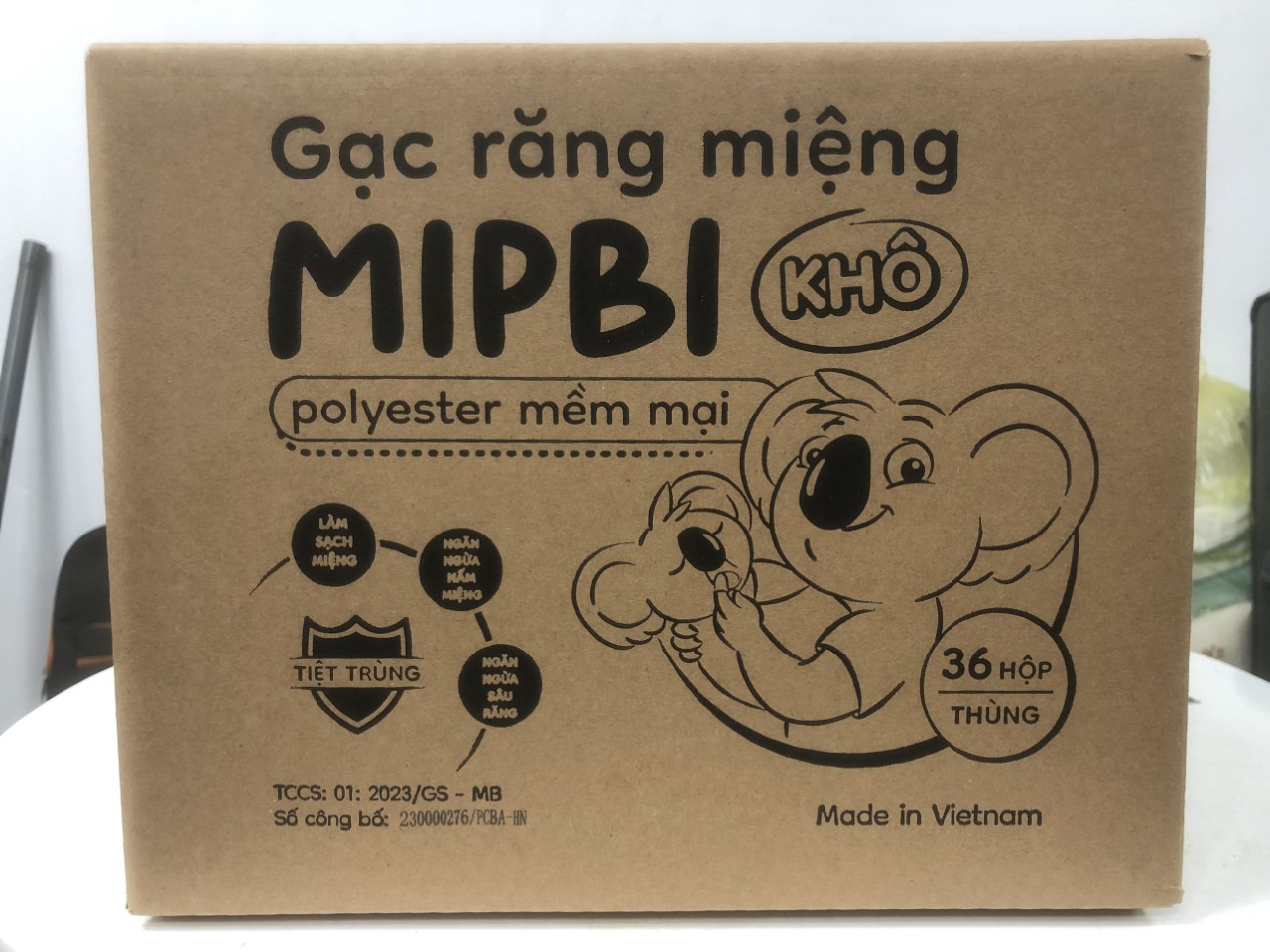Gạc Răng Miệng MIPBI Khô