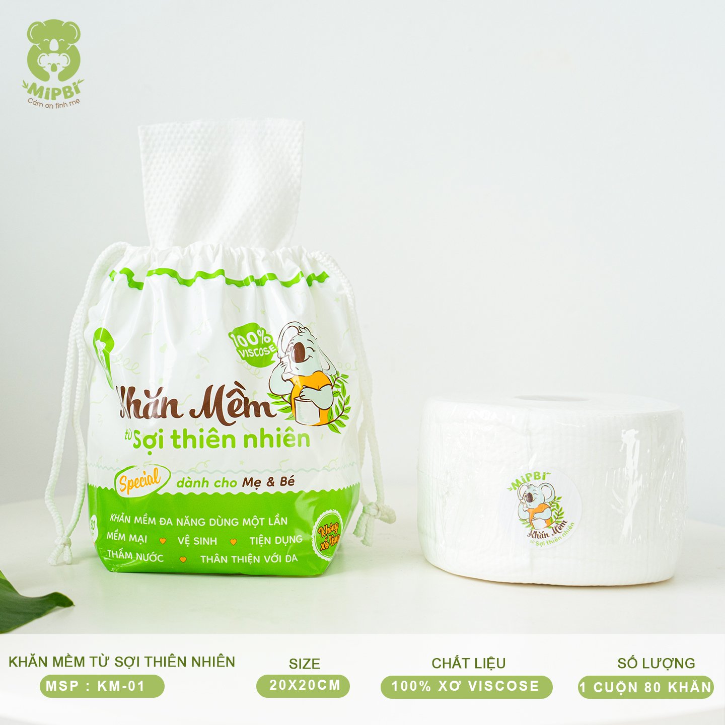 Khăn Mềm Từ Sợi Thiên Nhiên