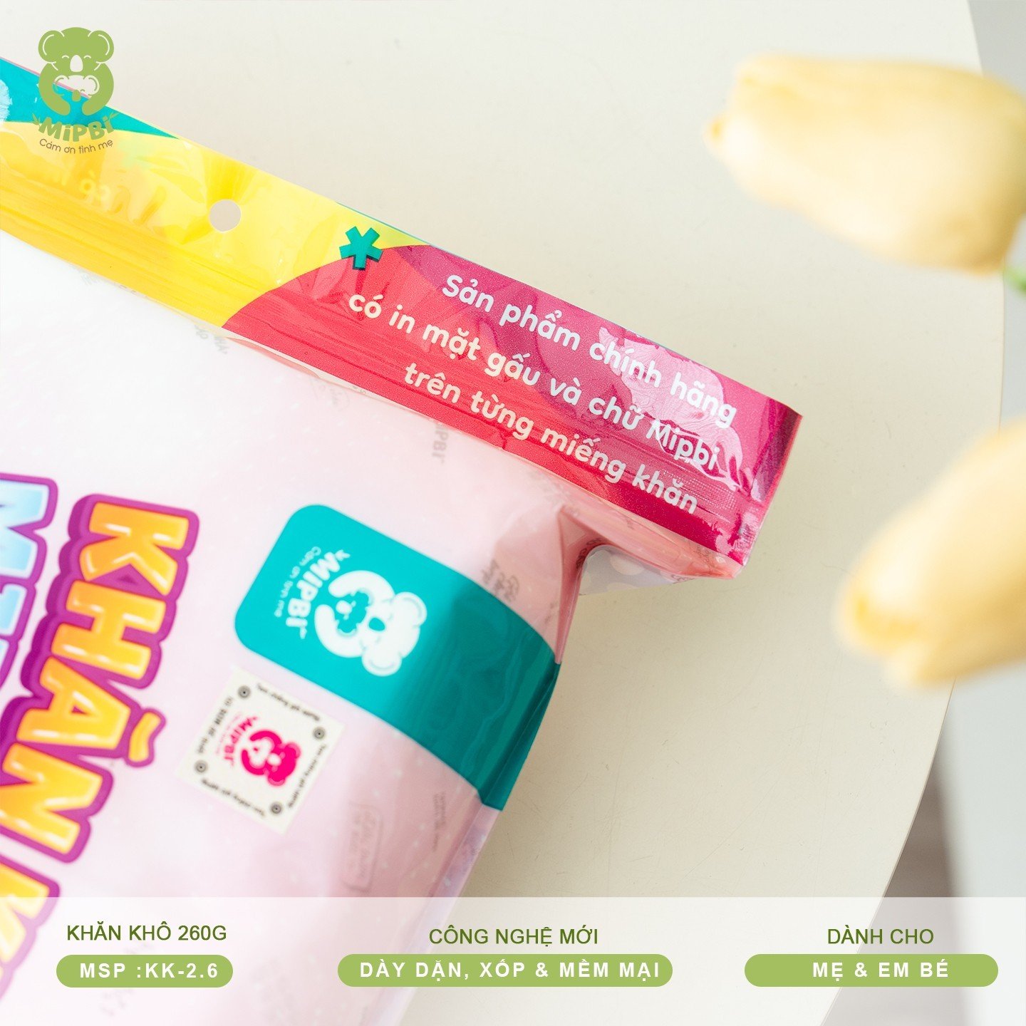 KHĂN KHÔ MIPBI 260G