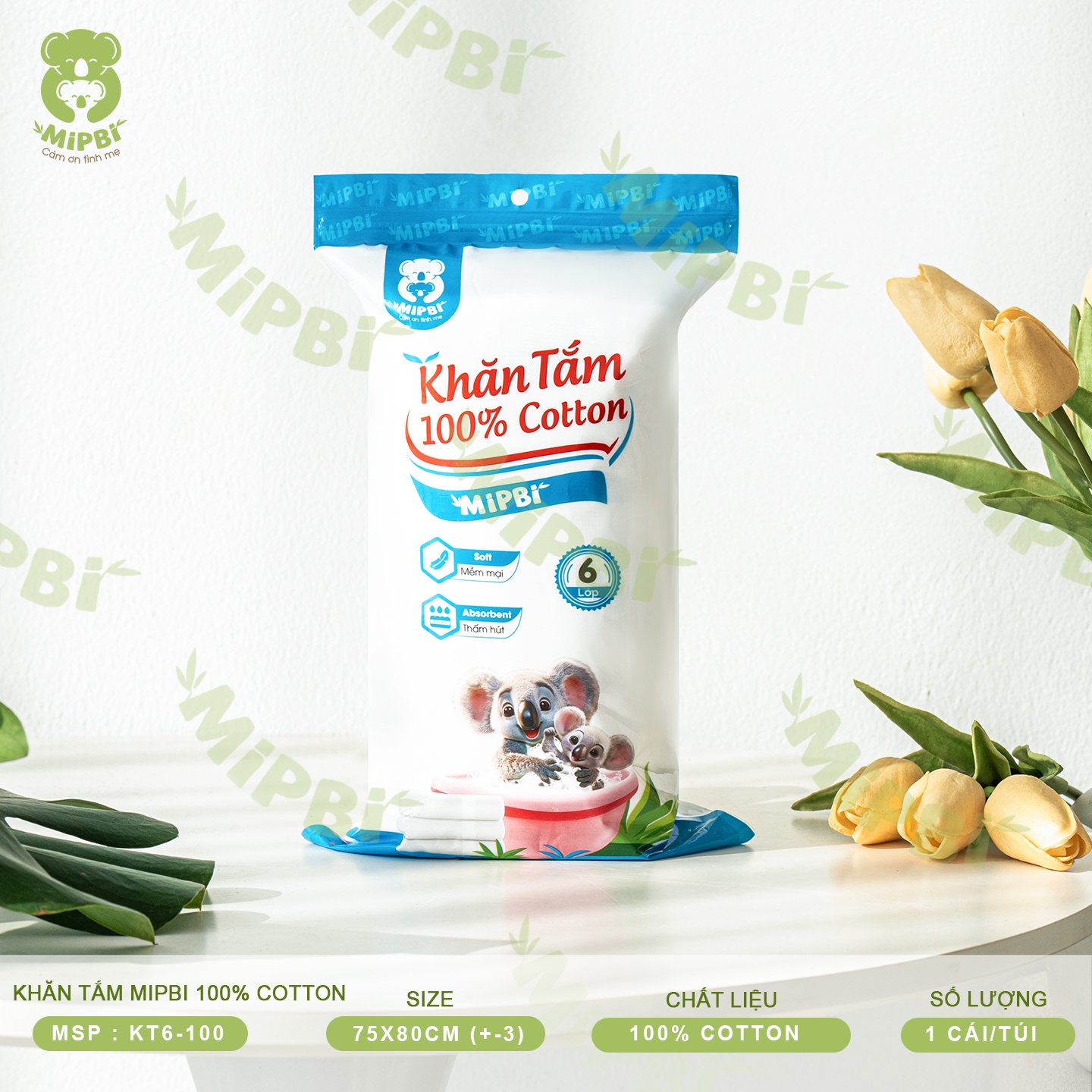 Khăn Tắm 100% Cotton