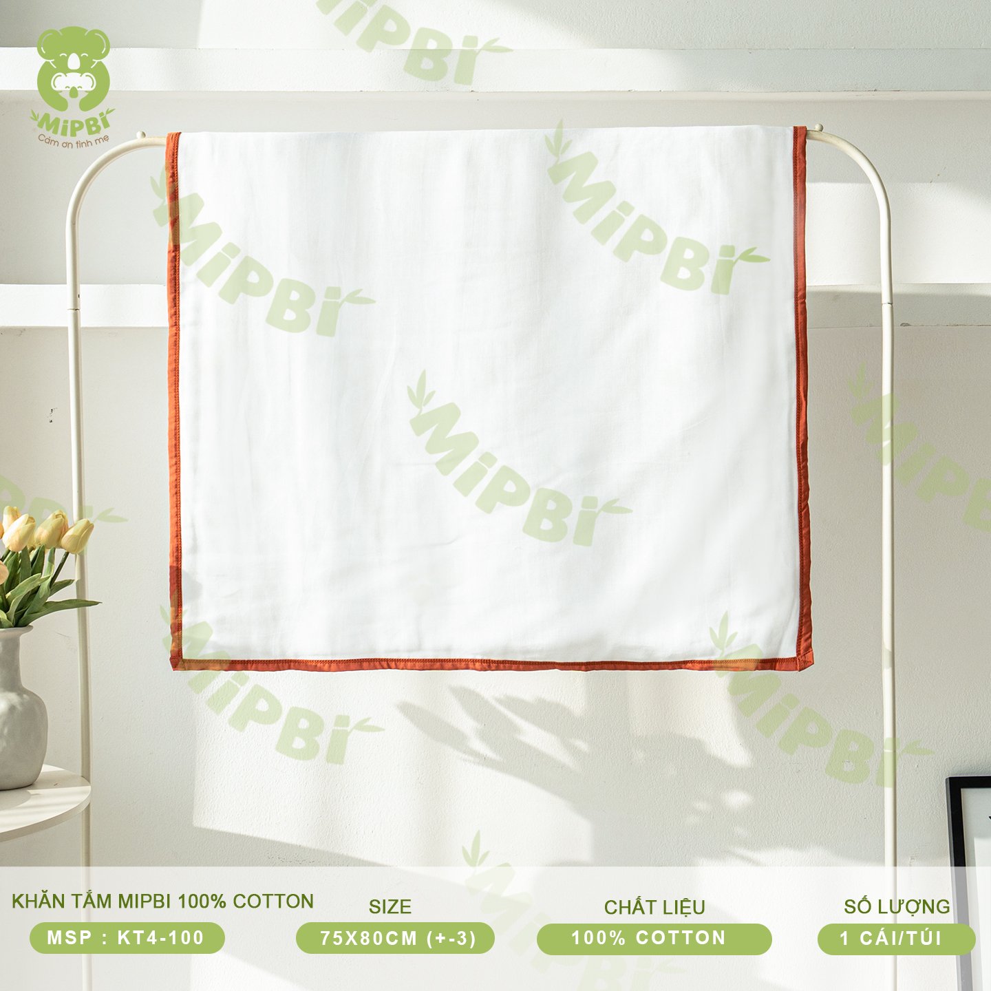 Khăn Tắm 100% Cotton